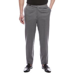 Isaia Mens  Wool Pant, Grey